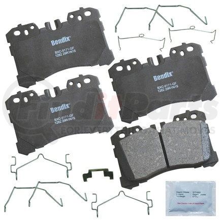 CFC1282 by BENDIX - Premium Copper-Free Brake Pad