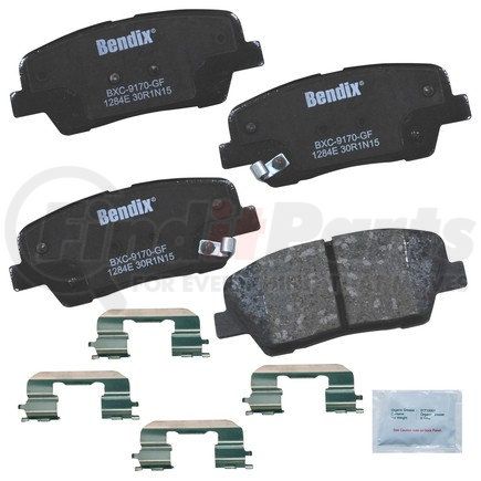 CFC1284E by BENDIX - Premium Copper-Free Brake Pad