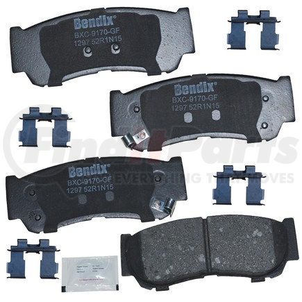 CFC1297 by BENDIX - Premium Copper-Free Brake Pad