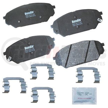 CFC1301 by BENDIX - Premium Copper-Free Brake Pad