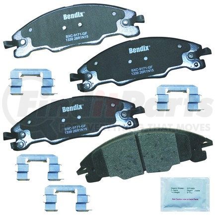 Bendix CFC1339 Disc Brake Pad Set Premium Copper-Free Brake Pad