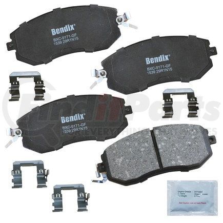 CFC1539 by BENDIX - Premium Copper-Free Brake Pad