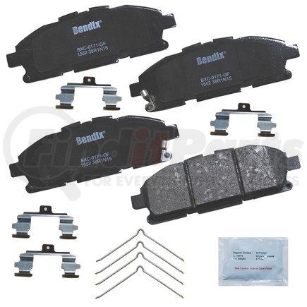 CFC1552 by BENDIX - Premium Copper-Free Brake Pad