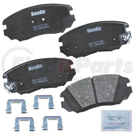 CFC1421 by BENDIX - Premium Copper-Free Brake Pad