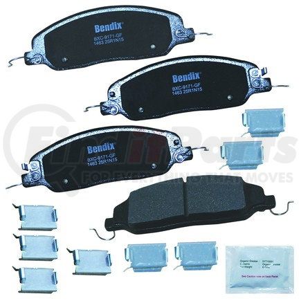 CFC1463 by BENDIX - Premium Copper-Free Brake Pad