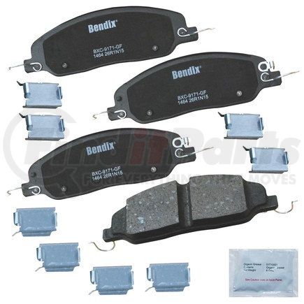 CFC1464 by BENDIX - Premium Copper-Free Brake Pad