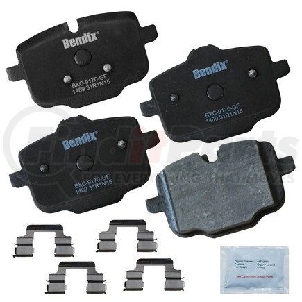 Bendix CFC1469 Disc Brake Pad Set Premium Copper-Free Brake Pad