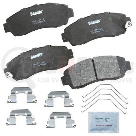 CFC1521 by BENDIX - Premium Copper-Free Brake Pad