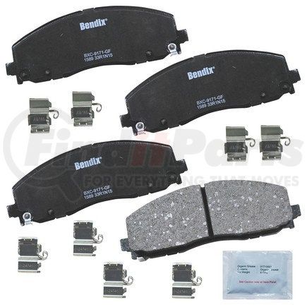 CFC1589 by BENDIX - Premium Copper-Free Brake Pad