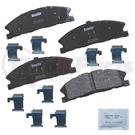 CFC1611B by BENDIX - Premium Copper-Free Brake Pad