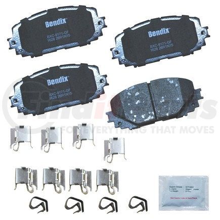 CFC1628 by BENDIX - Premium Copper-Free Brake Pad