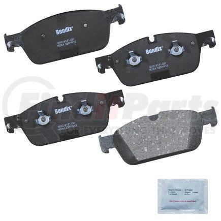 Bendix CFC1636A Disc Brake Pad Set Premium Copper-Free Brake Pad