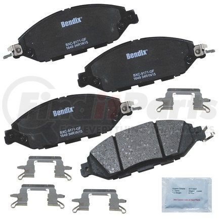 CFC1649 by BENDIX - Premium Copper-Free Brake Pad