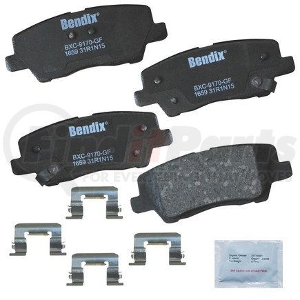 CFC1659 by BENDIX - Premium Copper-Free Brake Pad