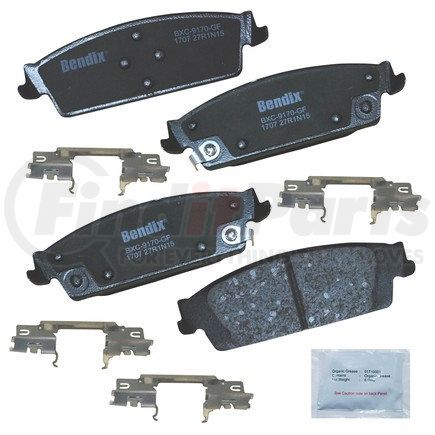 CFC1707 by BENDIX - Premium Copper-Free Brake Pad