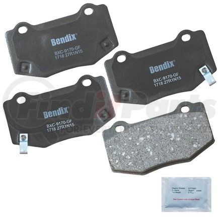 CFC1718 by BENDIX - Premium Copper-Free Brake Pad