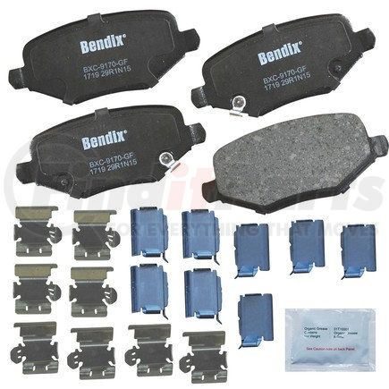 CFC1719 by BENDIX - Premium Copper-Free Brake Pad