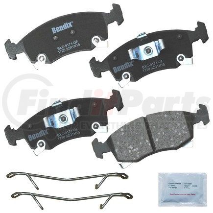 CFC1720 by BENDIX - Premium Copper-Free Brake Pad