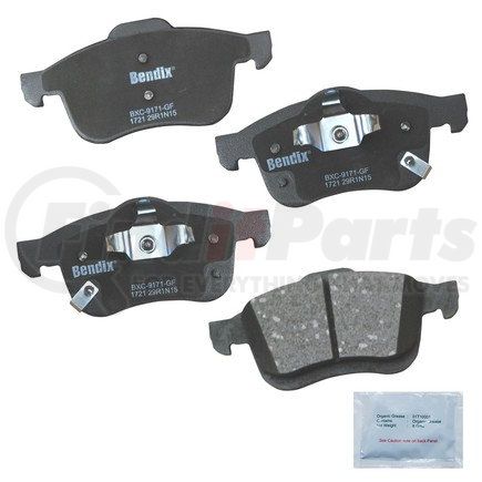 CFC1721 by BENDIX - Premium Copper-Free Brake Pad