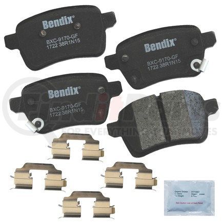 CFC1722 by BENDIX - Premium Copper-Free Brake Pad