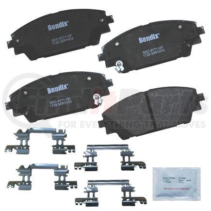 CFC1728 by BENDIX - Premium Copper-Free Brake Pad