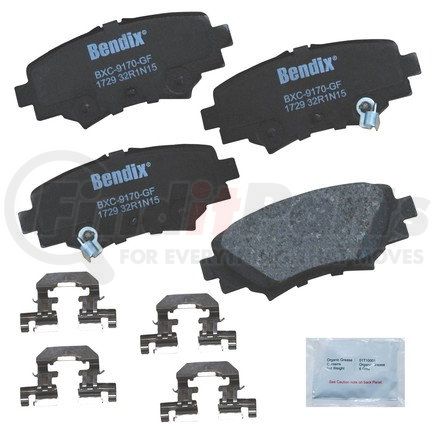 CFC1729 by BENDIX - Premium Copper-Free Brake Pad