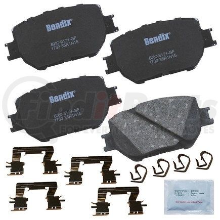 CFC1733 by BENDIX - Premium Copper-Free Brake Pad