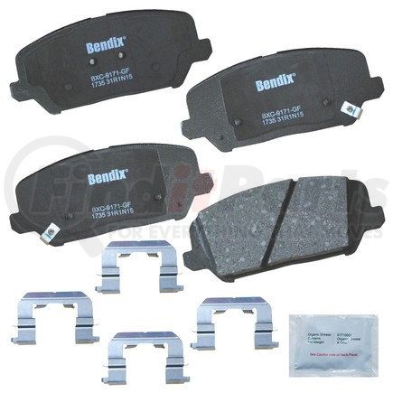 CFC1735 by BENDIX - Premium Copper-Free Brake Pad