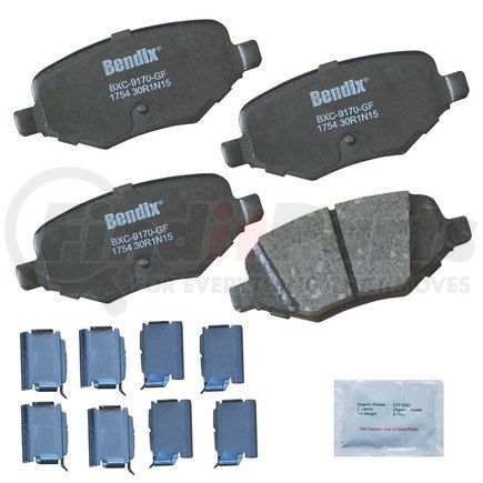 CFC1754 by BENDIX - Premium Copper-Free Brake Pad