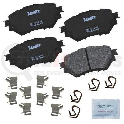 CFC1759 by BENDIX - Premium Copper-Free Brake Pad