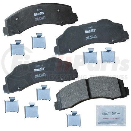 CFC1770 by BENDIX - Premium Copper-Free Brake Pad