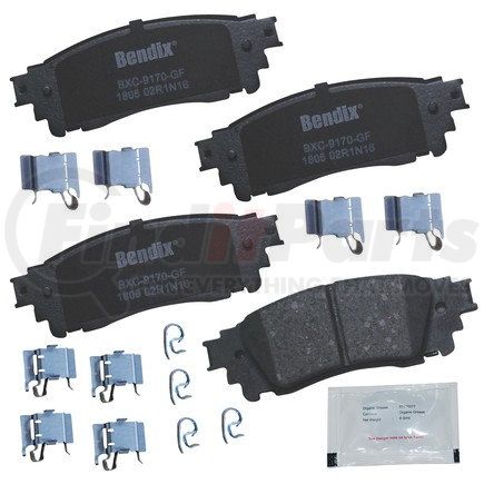 CFC1805 by BENDIX - Premium Copper-Free Brake Pad