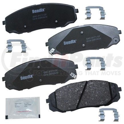 CFC1814 by BENDIX - Premium Copper-Free Brake Pad