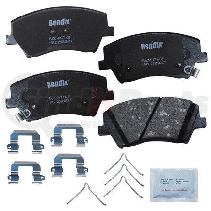 CFC1912 by BENDIX - Premium Copper-Free Brake Pad