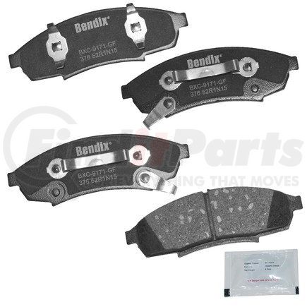 CFC376 by BENDIX - Premium Copper-Free Brake Pad