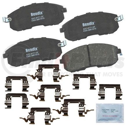 CFC430A by BENDIX - Premium Copper-Free Brake Pad