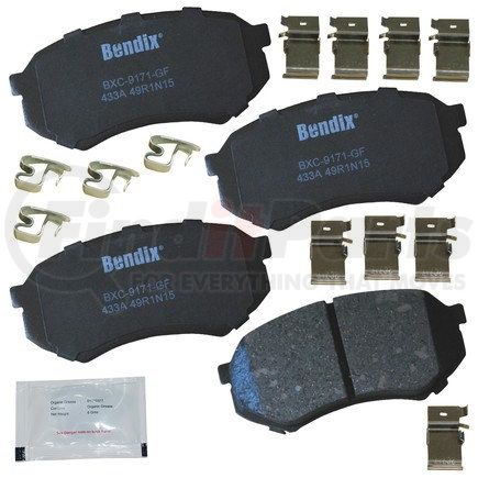 CFC433A by BENDIX - Premium Copper-Free Brake Pad