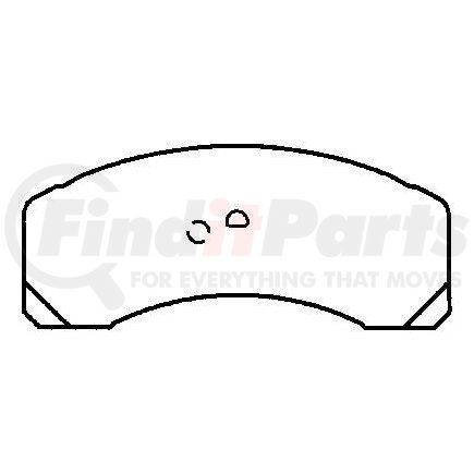 D499 by BENDIX - Disc Brake Pad Set - Ceramic