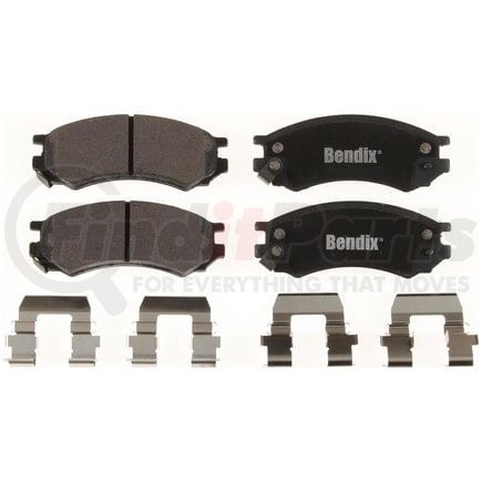 D507CT by BENDIX - CT3 Disc Pad Set