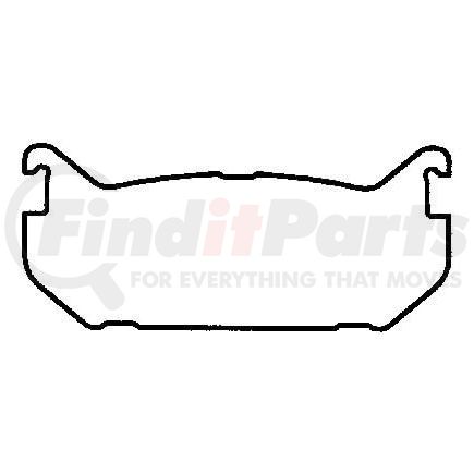 D584CT by BENDIX - CT3 Disc Pad Set