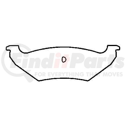 D662CT by BENDIX - CT3 Disc Pad Set