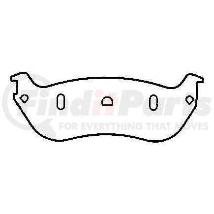 D674CCT by BENDIX - CT3 Disc Pad Set