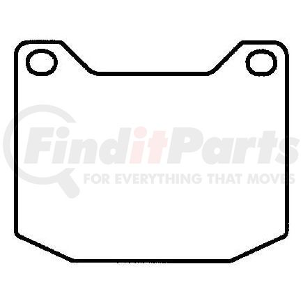 D77 by BENDIX - DISC PAD PKG