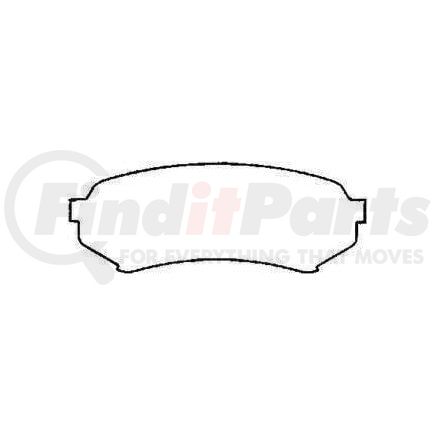 D773CT by BENDIX - CT3 Ceramic Disc Pad Set