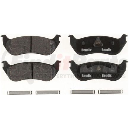 D881CT by BENDIX - CT3 Disc Pad Set