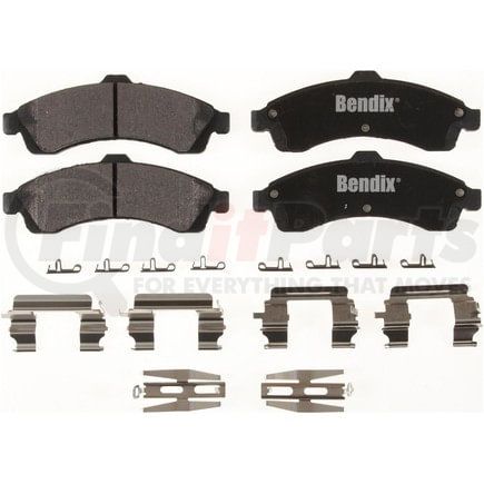 D882CT by BENDIX - CT3 Disc Pad Set