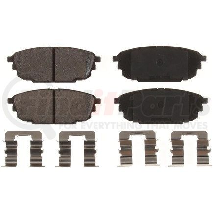 D892 by BENDIX - CQ Ceramic Brake Disc Pad Set, Rear