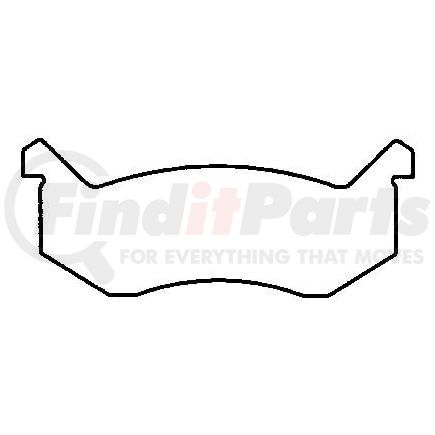 D86 by BENDIX - CQ Disc Pad Set