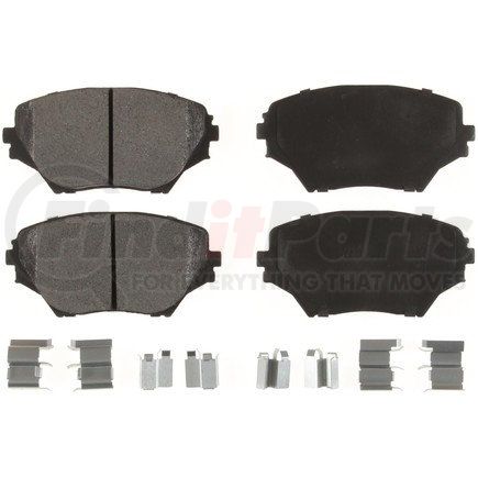 D862 by BENDIX - Disc Brake Pad Set - Front, Ceramic