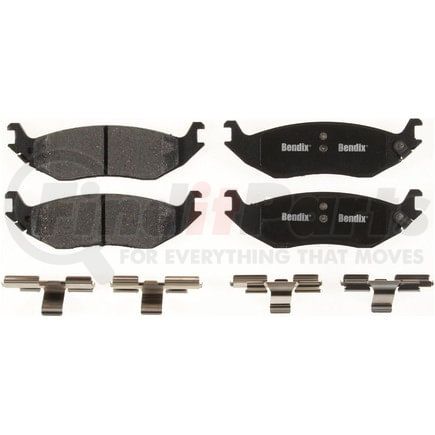D898CT by BENDIX - CT3 Disc Pad Set